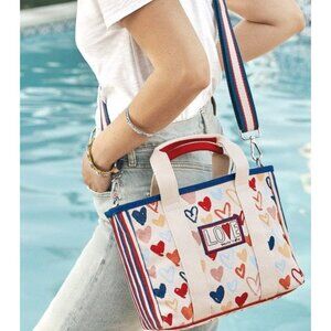 Red White And‎ You Mini Tote - Size 10 x 9 x 3